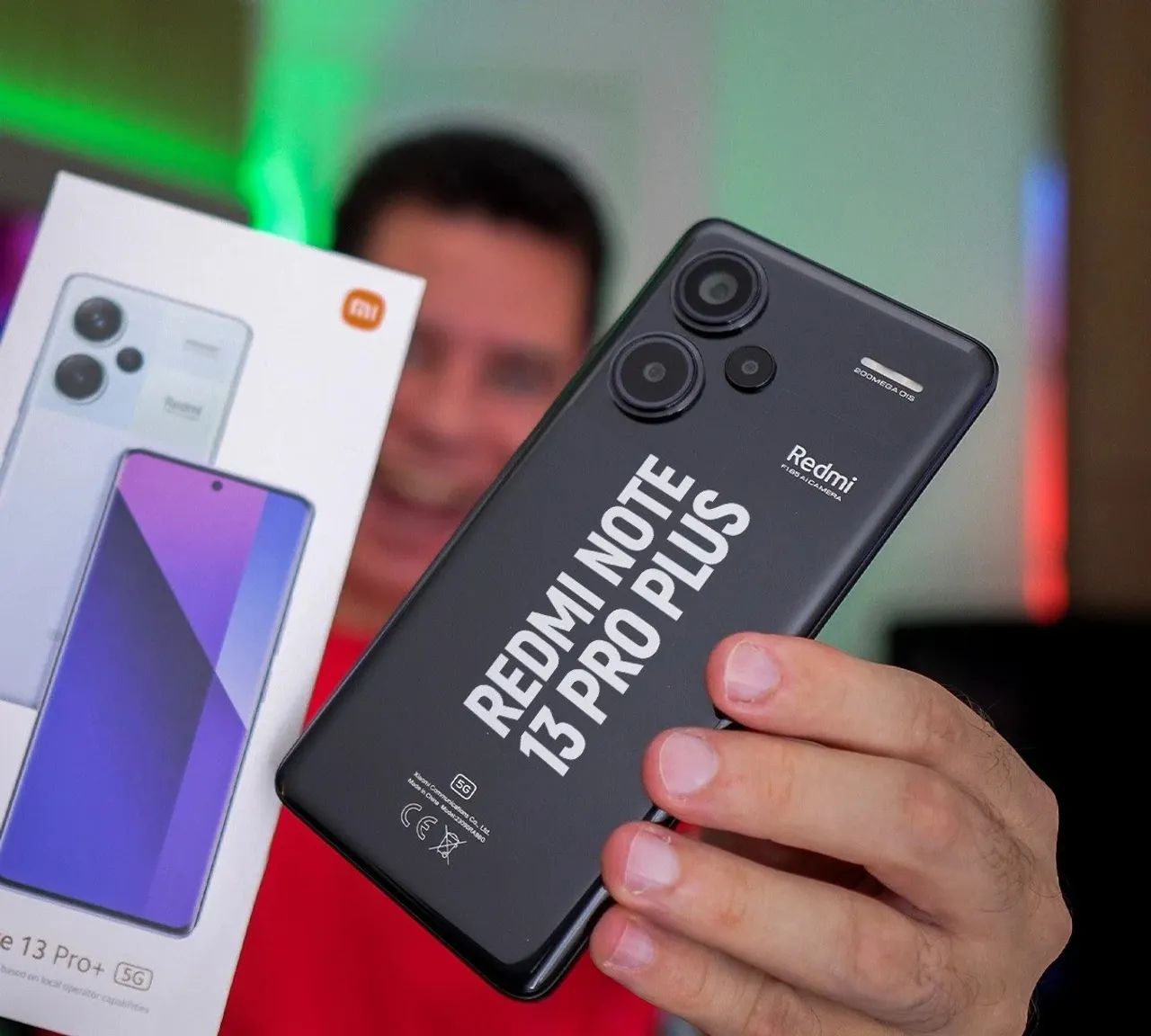 XIAOMI REDMI NOTE 13 PRÓ+ PLUS 5G - 8GB RAM /256GB - CÂMERA 200MP