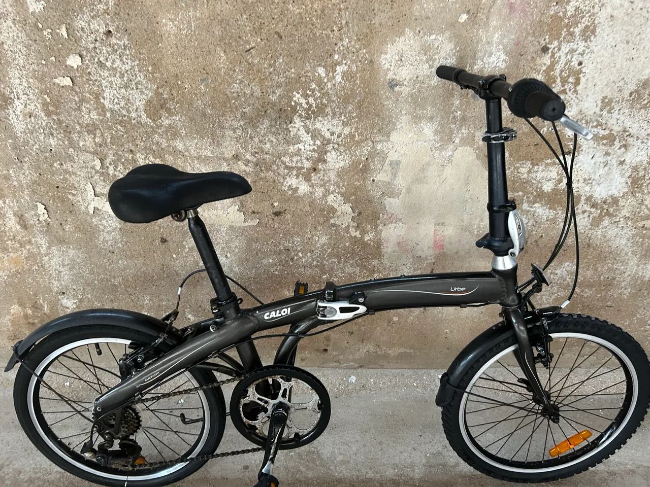 Bicicleta aro 20 dobrável Caloi alumínio - Foto 3