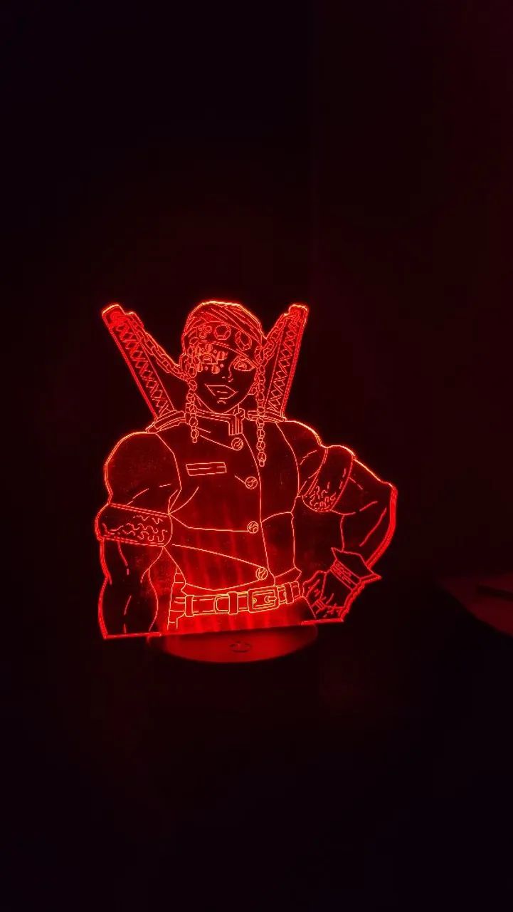 Luminária led Uzui Tengen 