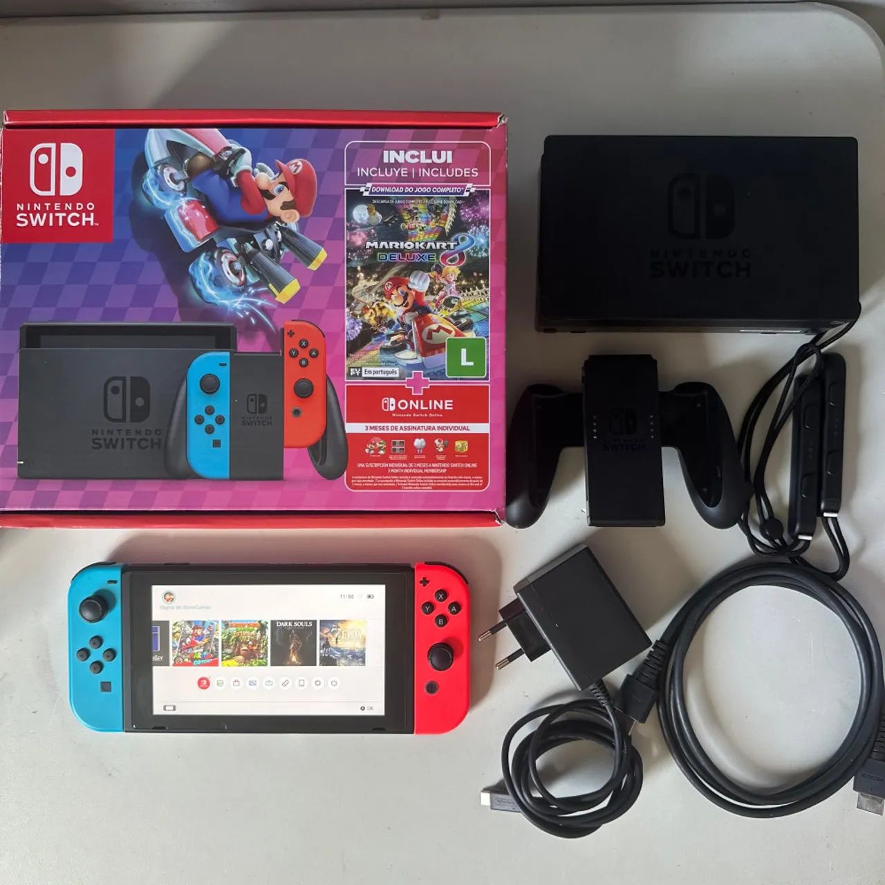 Nitendo switch v2 desbloqueado 