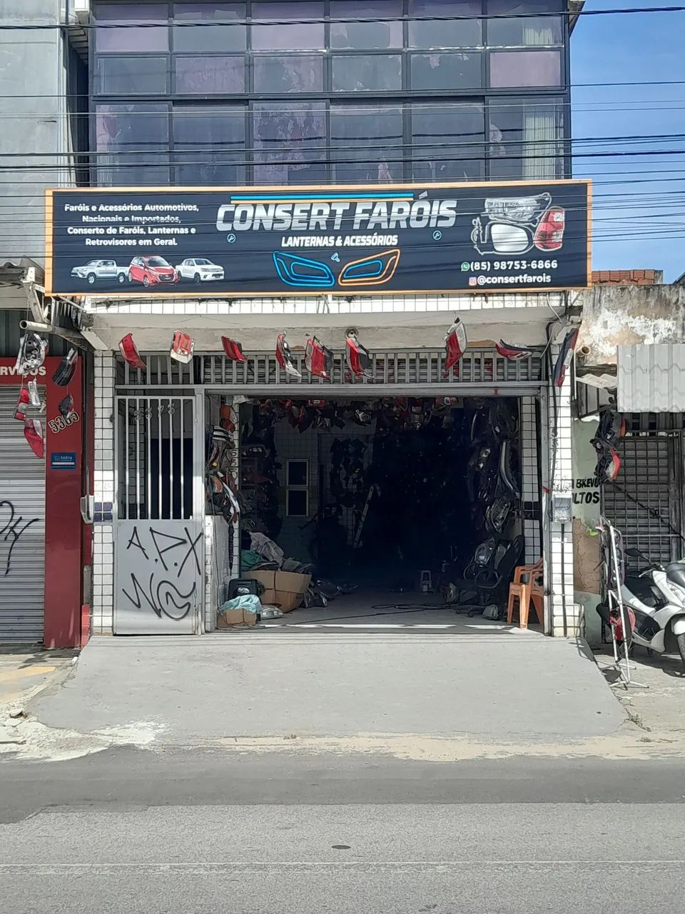 CONSERT FARÓIS: Recuperação e Venda de Faróis Nacionais e Importados - Foto 4