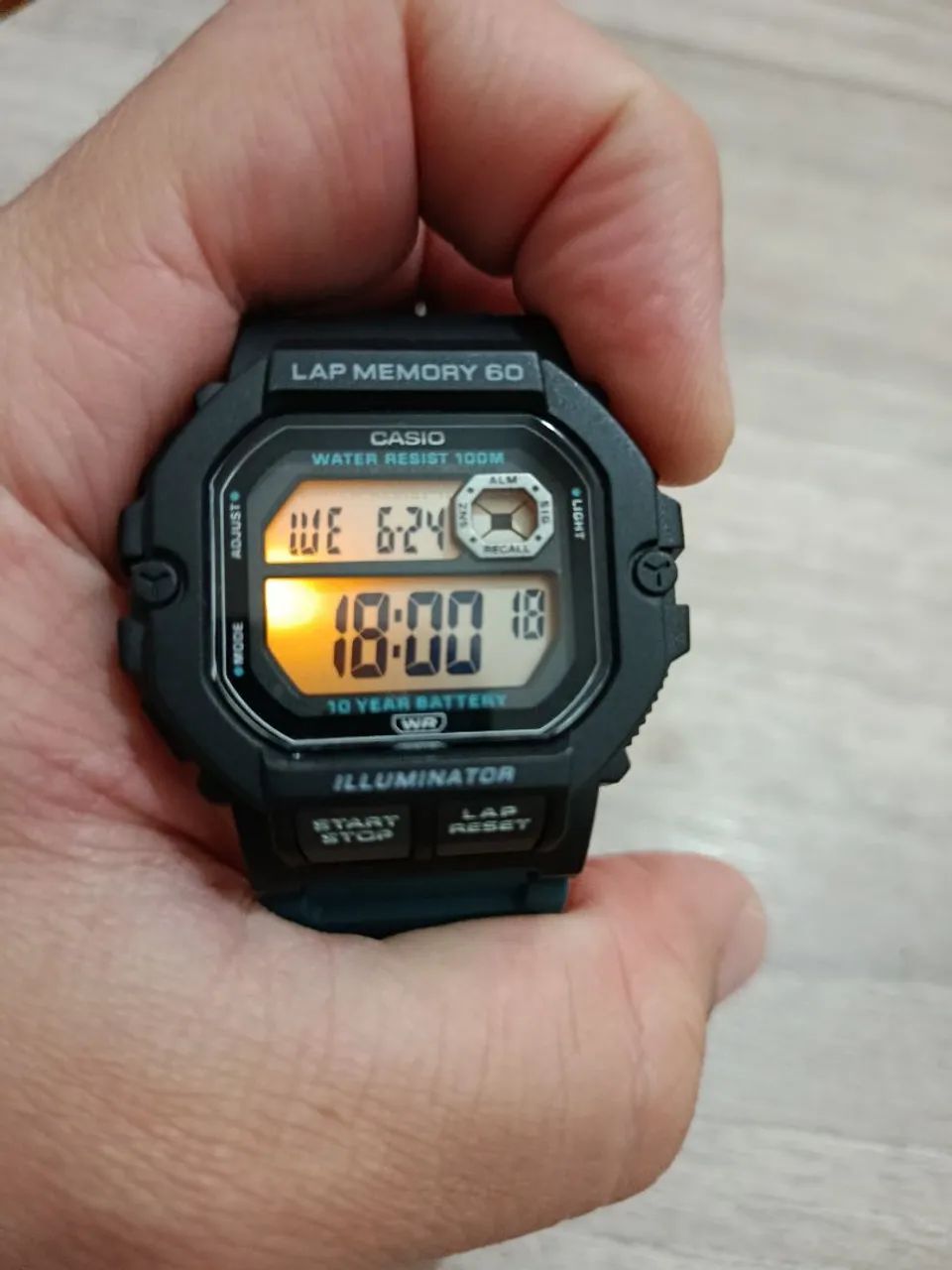 Relógio Casio Illuminator WS-1400H - Perfeito!  - Foto 2