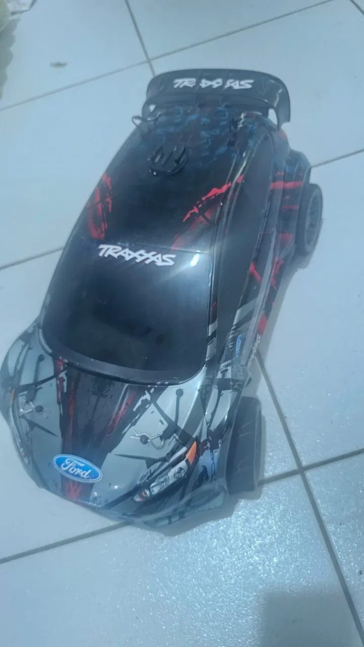 Traxxas slash 4x4 convertida para rally  - Foto 4