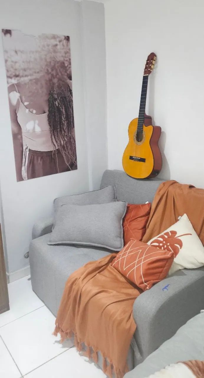 Vendo sofá cama muito novo - Foto 5