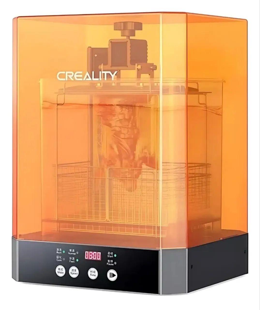 Lavadora e curadora de impressão 3D Creality UW-03 Laranja - Foto 2