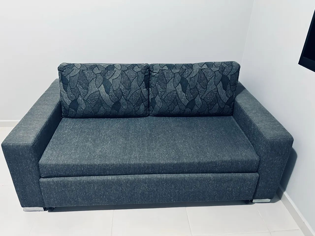 Sofá cama ótimo estado de conservação, limpo pouco uso. - Foto 4