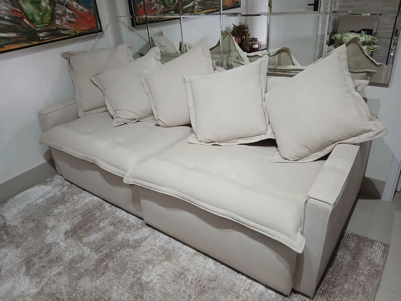Sofá Cama Retrátil e Reclinável - Foto 3