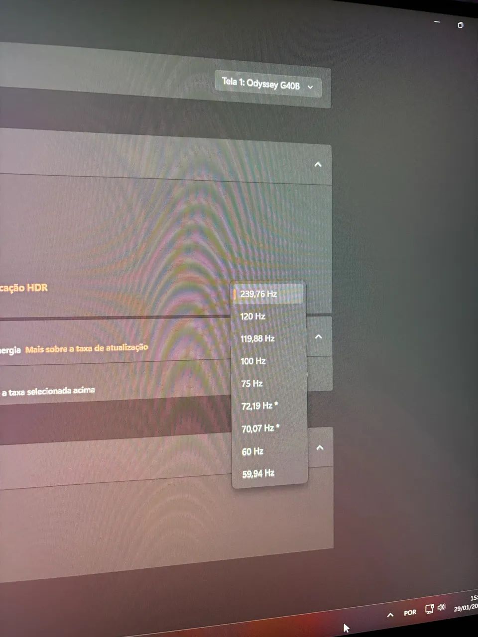 Monitor Samsung 240hz 24 polegadas  - Foto 2
