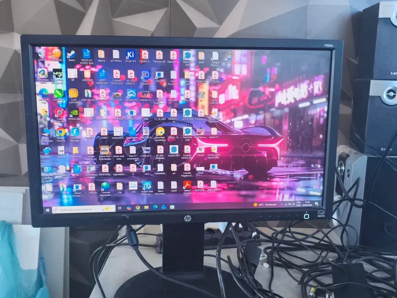 Monitor Hp de 20 "