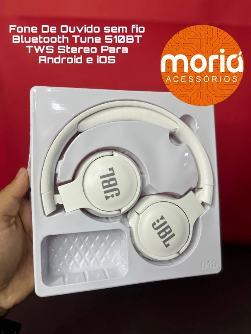 Fone De Ouvido Sem Fio Bluetooth Com Microfone Headset  - Foto 4