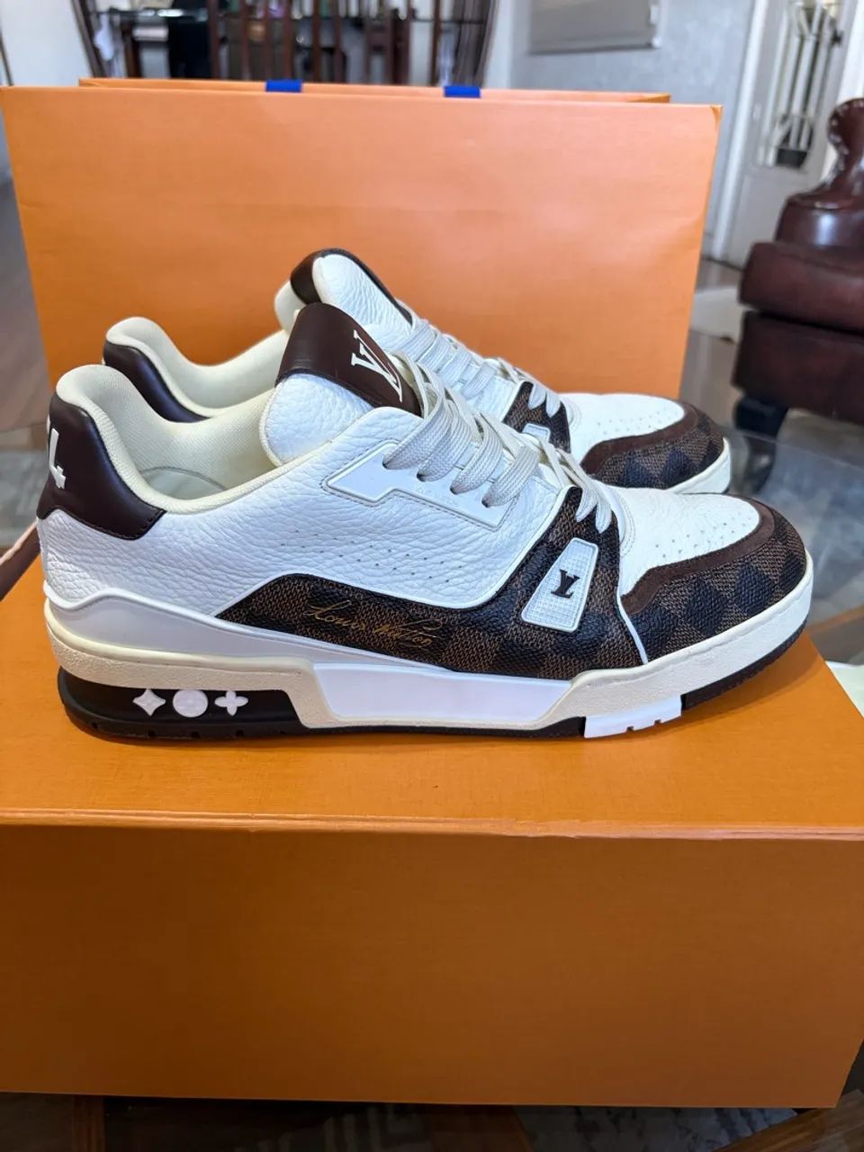 Louis Vuitton LV Trainer Cappuccino - Calçados - Xaxim, Curitiba