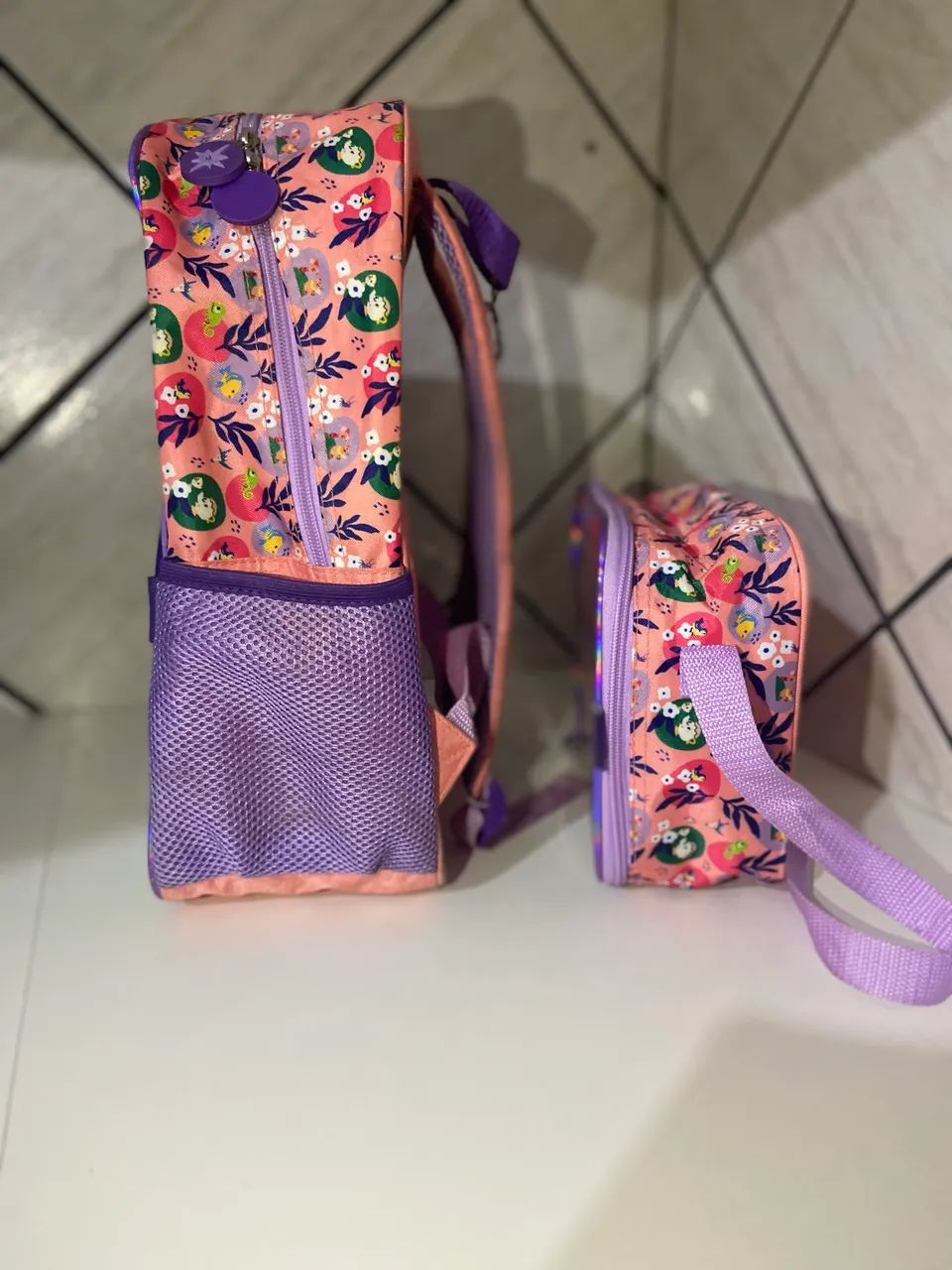 Mochila escolar e lancheira térmica  - Foto 3
