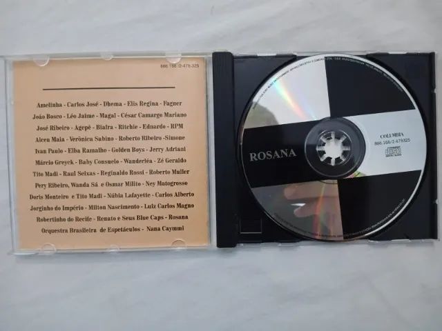CD Rosana - Brilhantes - 14 Grandes Sucessos - Foto 3
