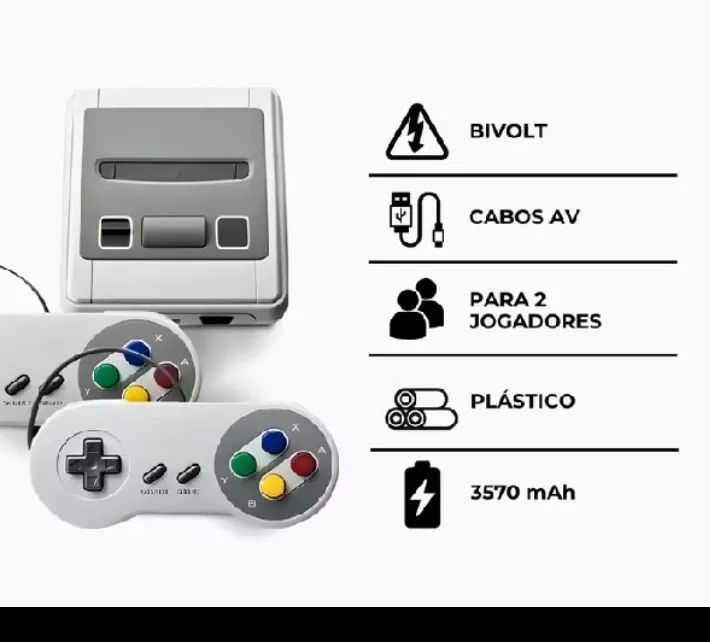 Vídeo game Nintendo SNES completo  - Foto 3