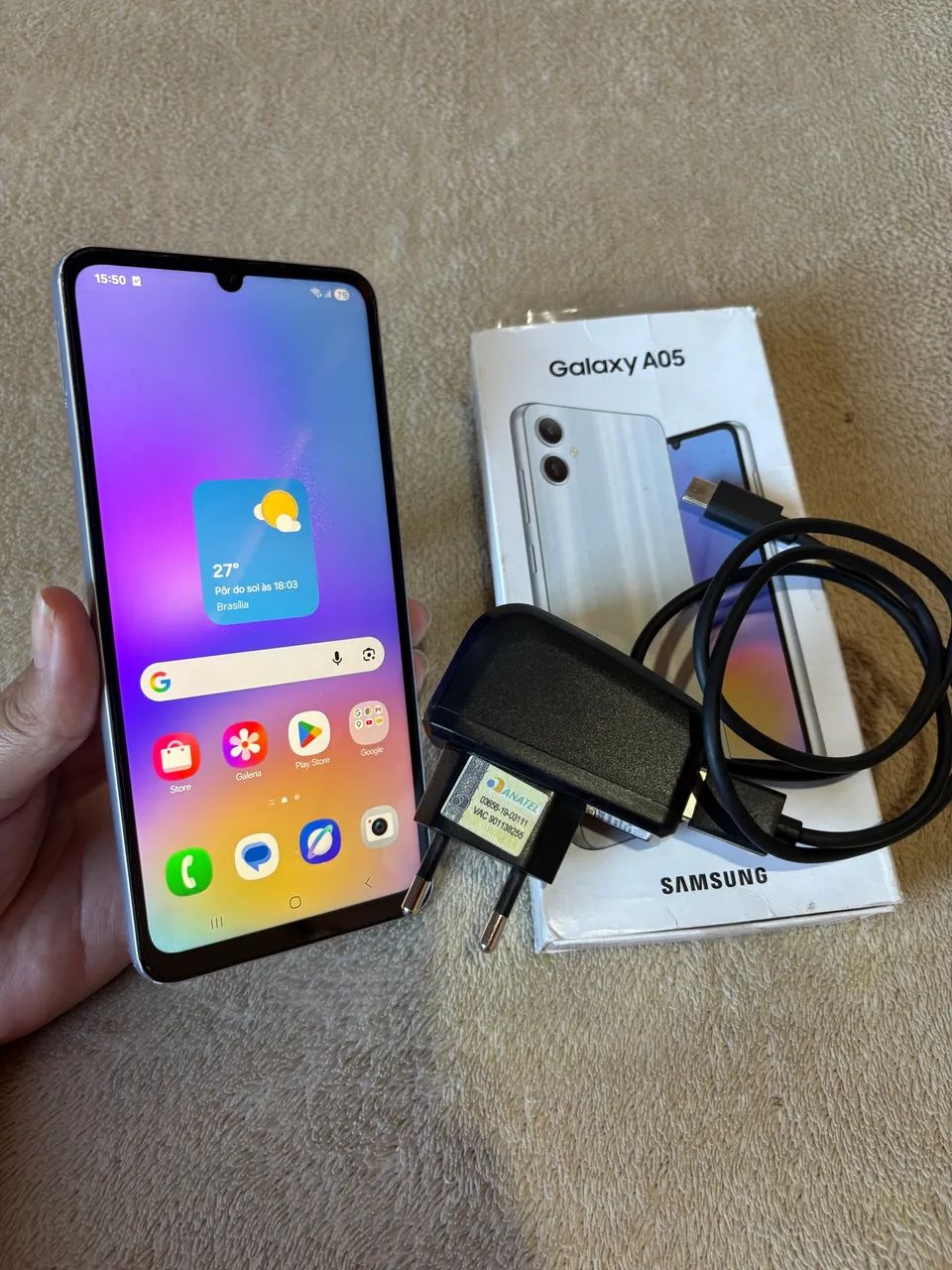 SAMSUNG GALAXY A05 128GB BRANCO - Foto 2