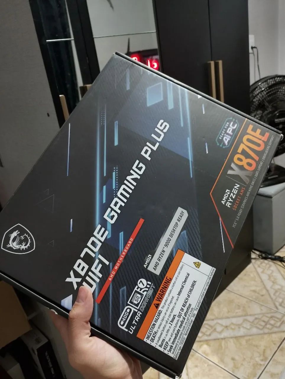 Placa mãe X870e MSI Gaming - Foto 2
