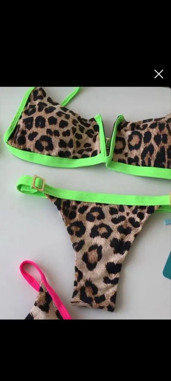 Biquíni V M Animal print  - Foto 2