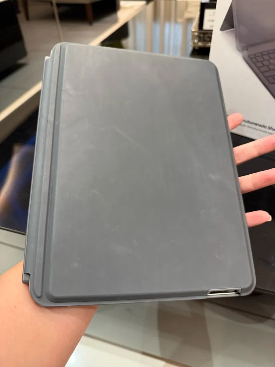 Capa iPad Iplace com teclado  - Foto 4