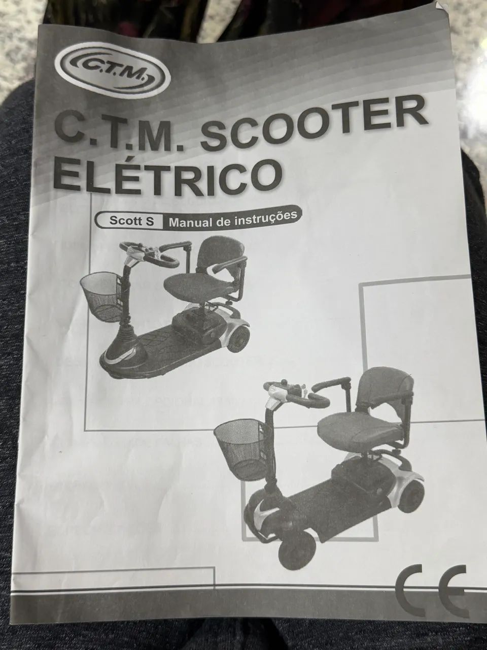 Cadeira de Rodas Motorizada Scooter Elétrica Scott S - Foto 4