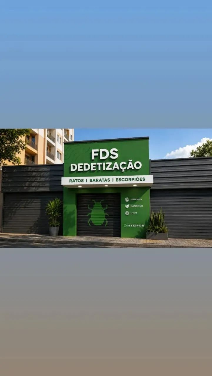 Dedetização e saúde ambiental