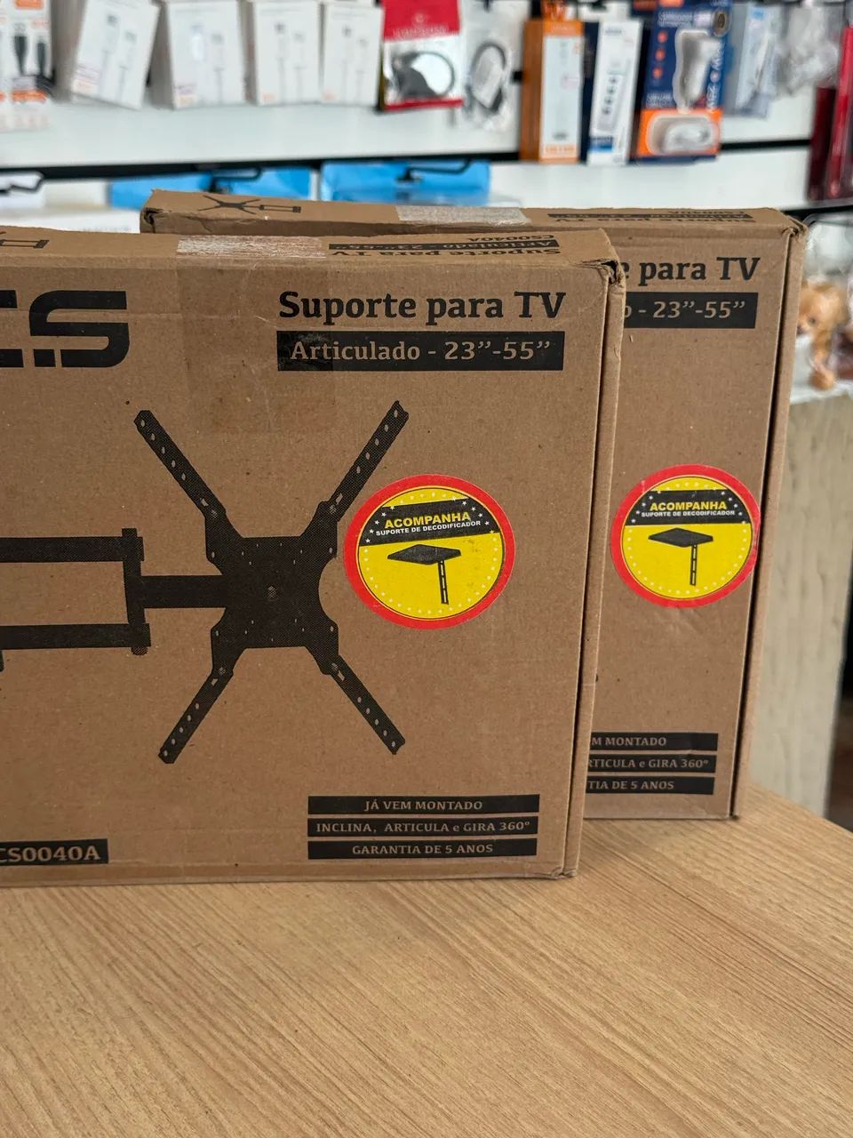 Suporte articulado para TV de 23 polegadas até 55 23?-55?
