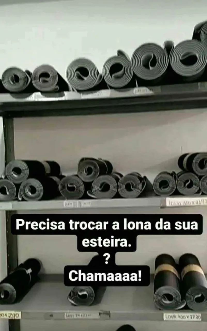 Lona para esteira  - Foto 2