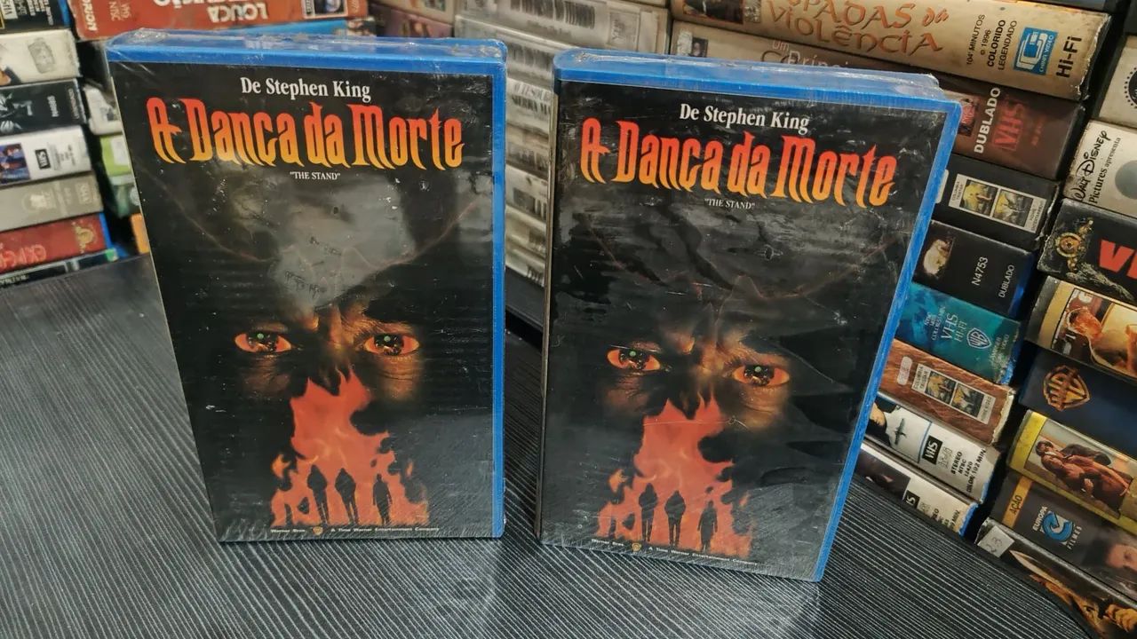 VHS A DANÇA DA MORTE (NOVO LACRADO) 