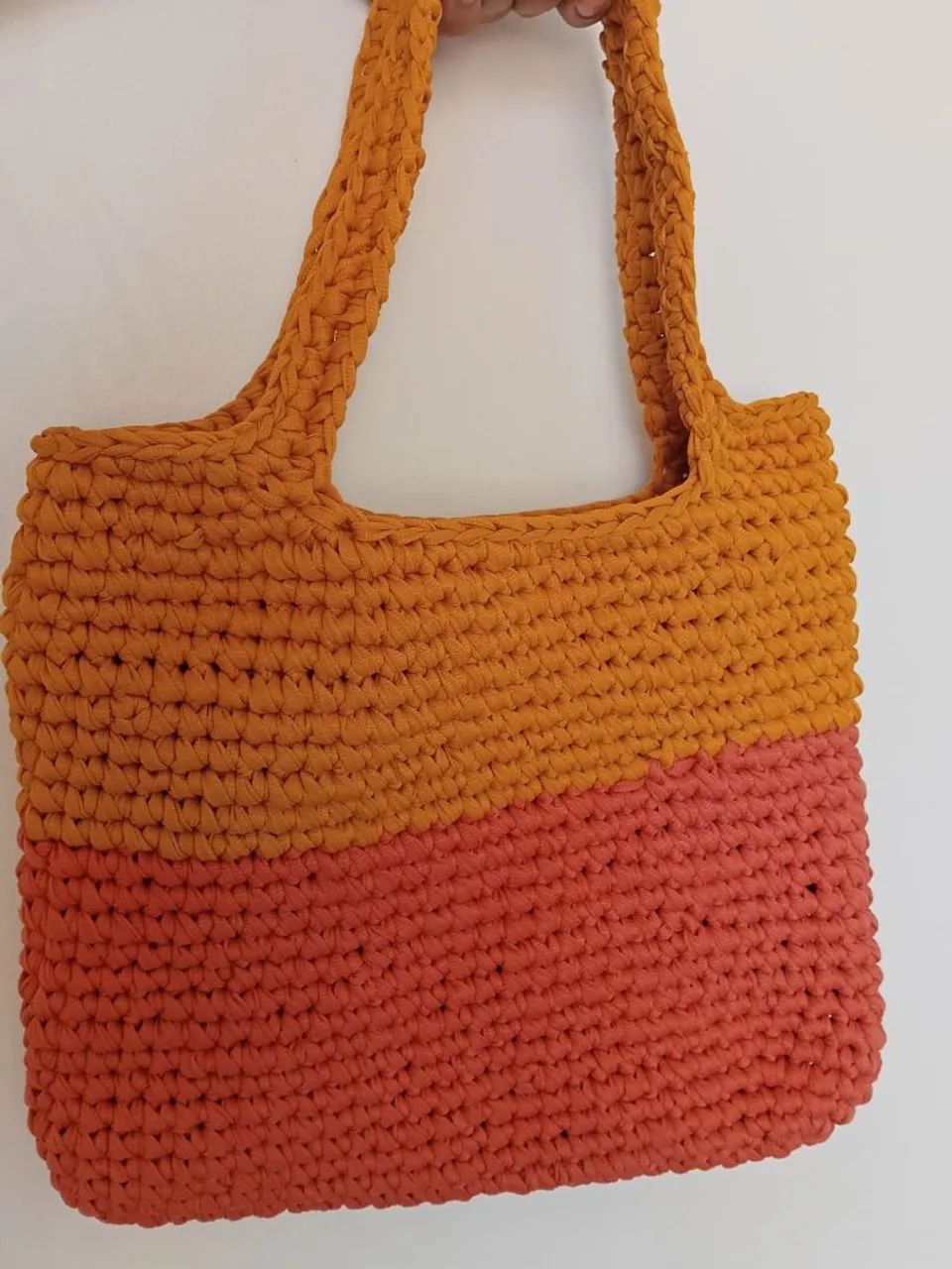 Bolsa Artesanal em Linha de Malha ? - Foto 3