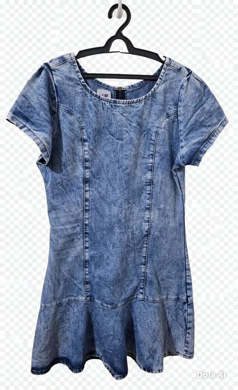 Vestido jeans marisa 44 - Foto 2