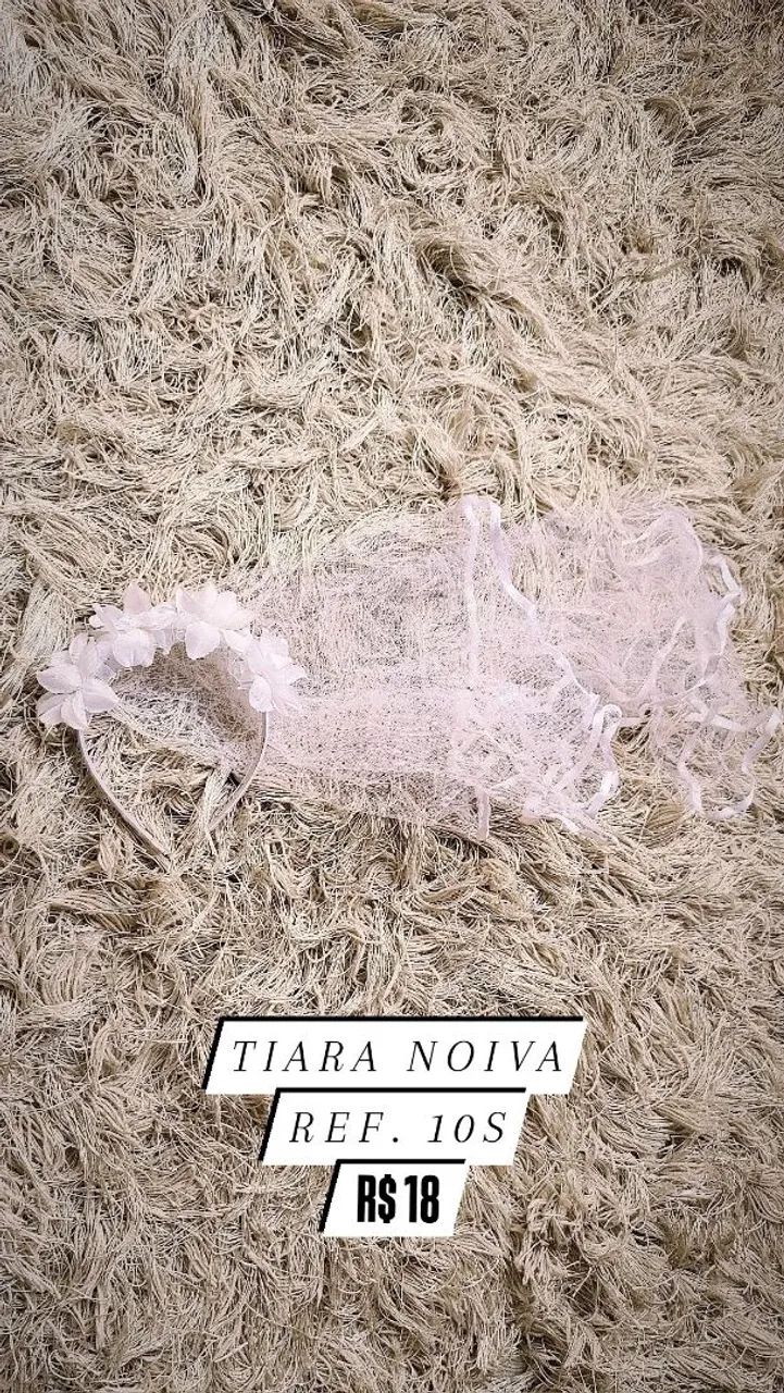 Tiara noiva carnaval 