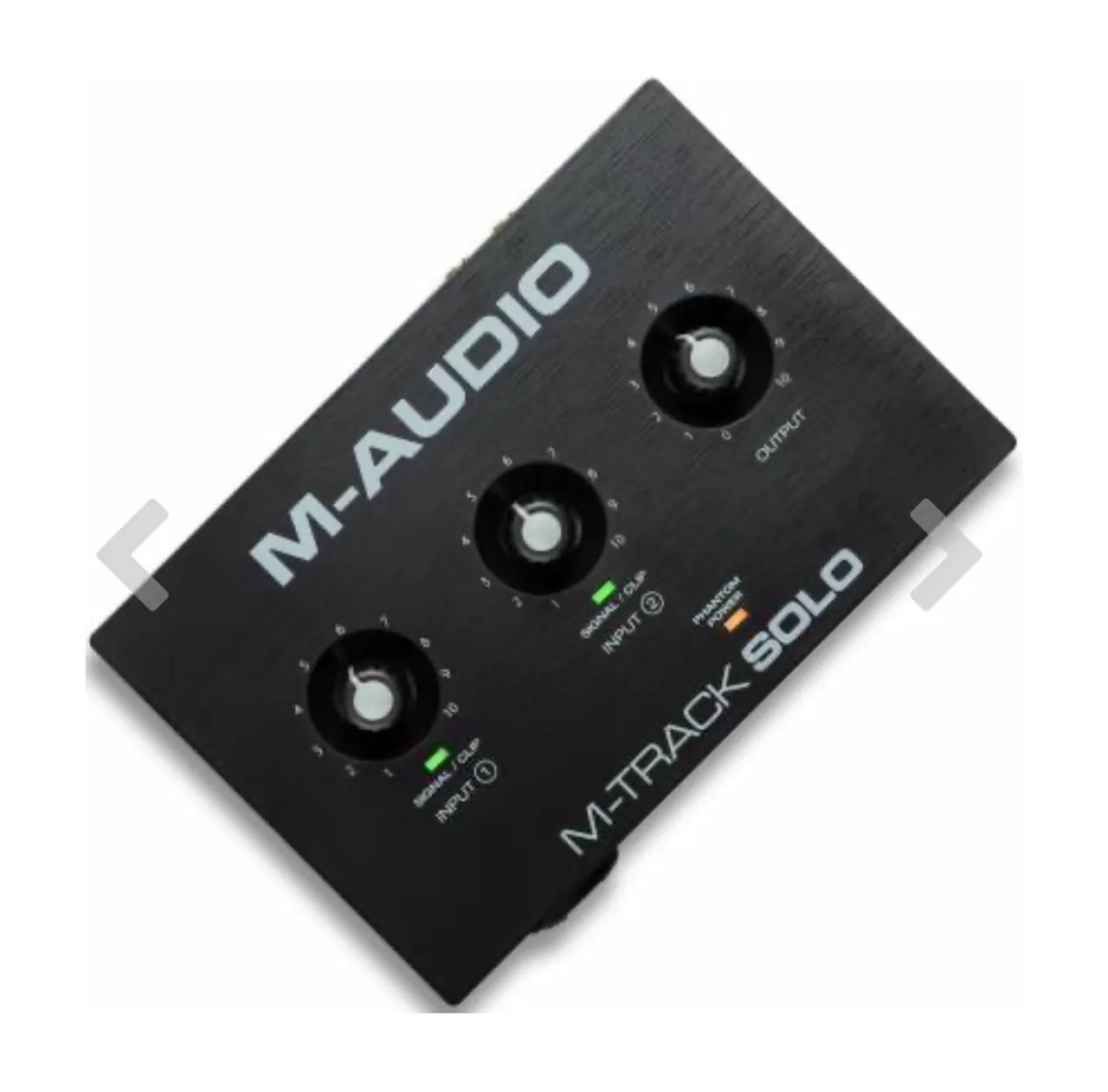Placa de som M audio track solo 2 zerada - Foto 3