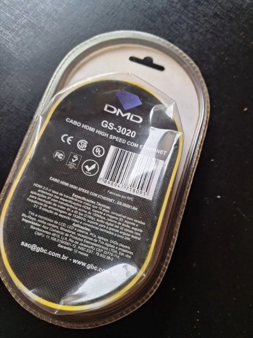 Cabo Hdmi Gold Diamond GS3020 - Foto 2