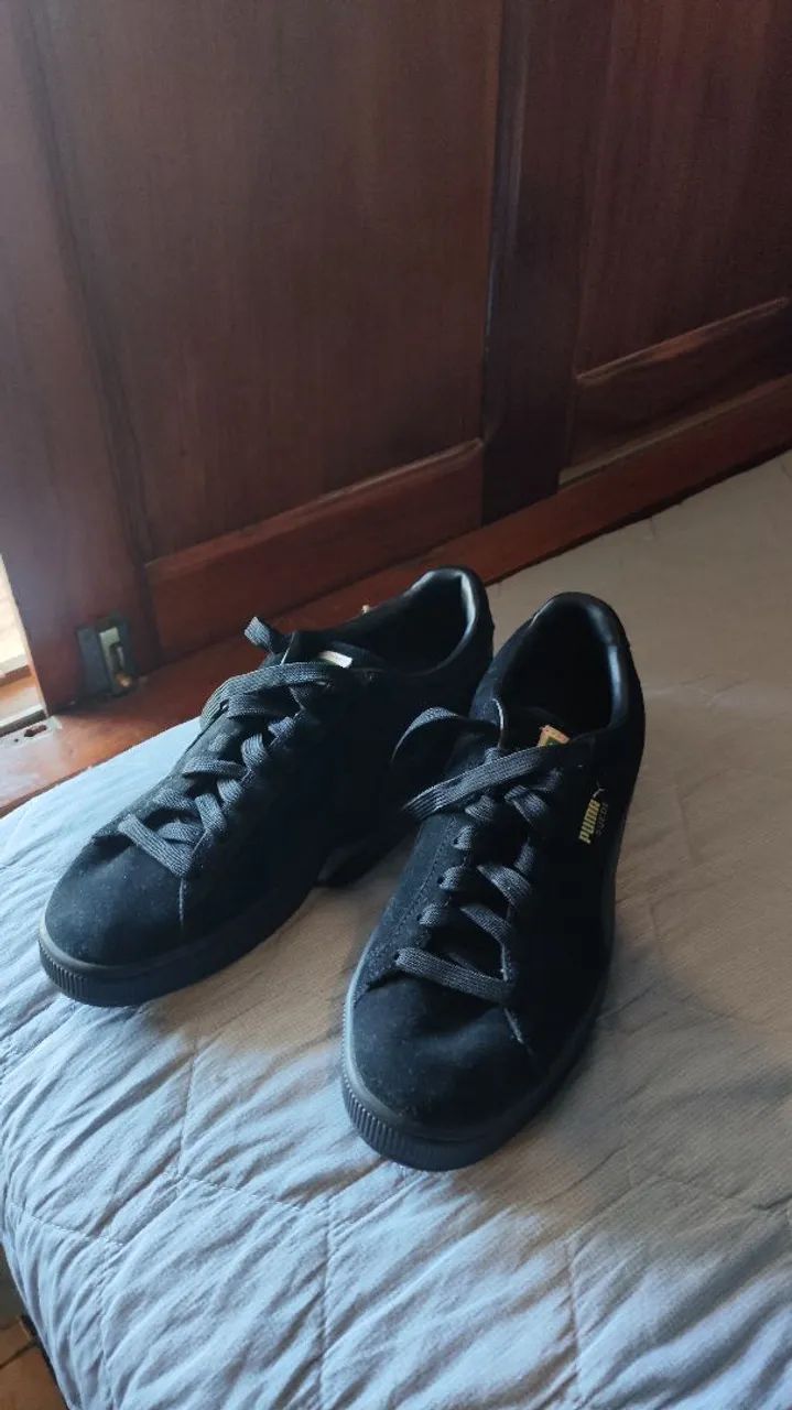 Puma Suede classic unisex preto 37 - Foto 3