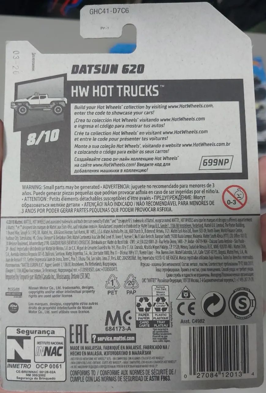 Datsun 620 Nissan Hot Wheels JDM - Foto 3