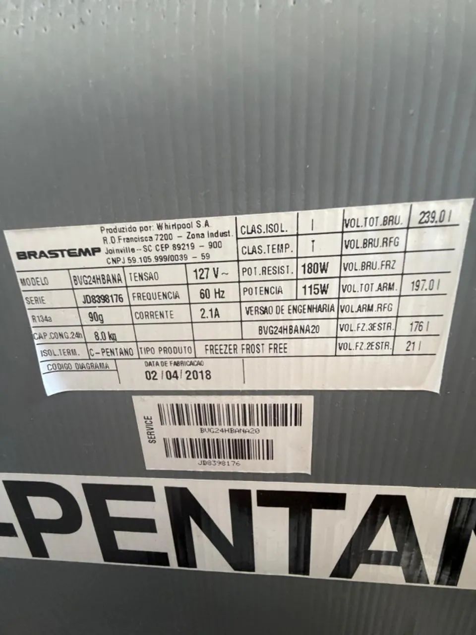 FREEZER VERTICAL  - Foto 3