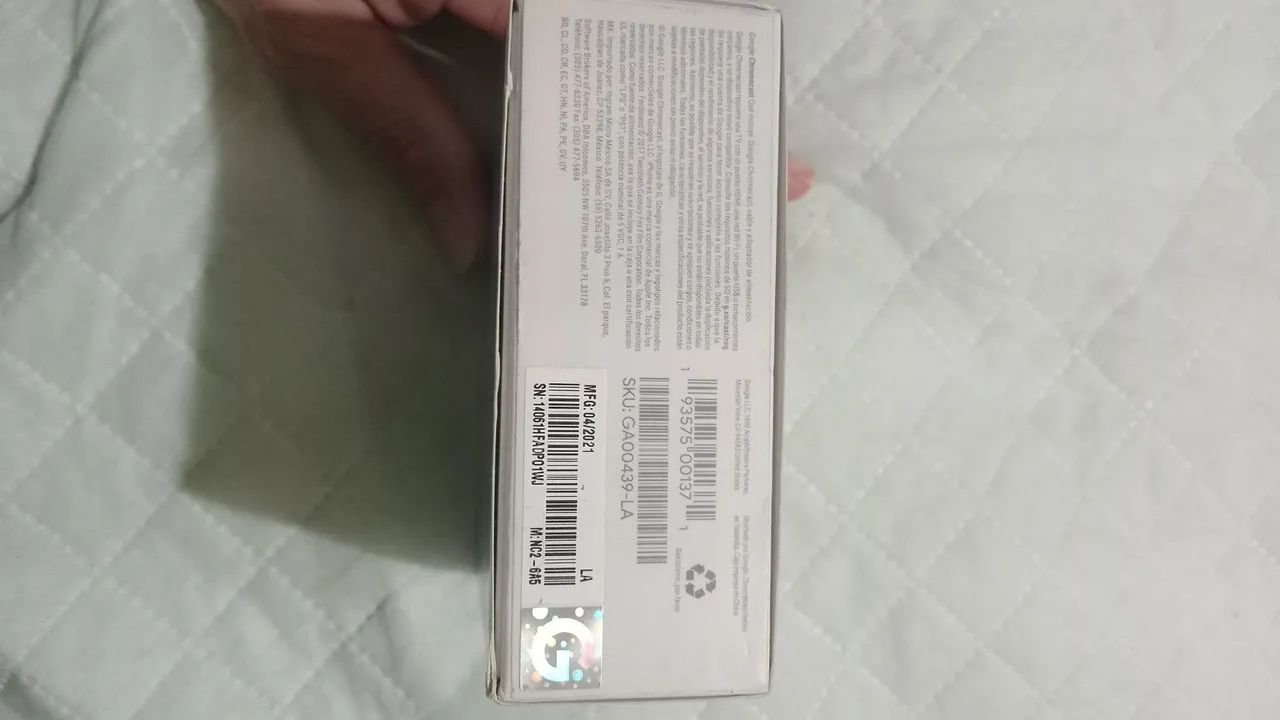Google Chromecast na caixa - Foto 4