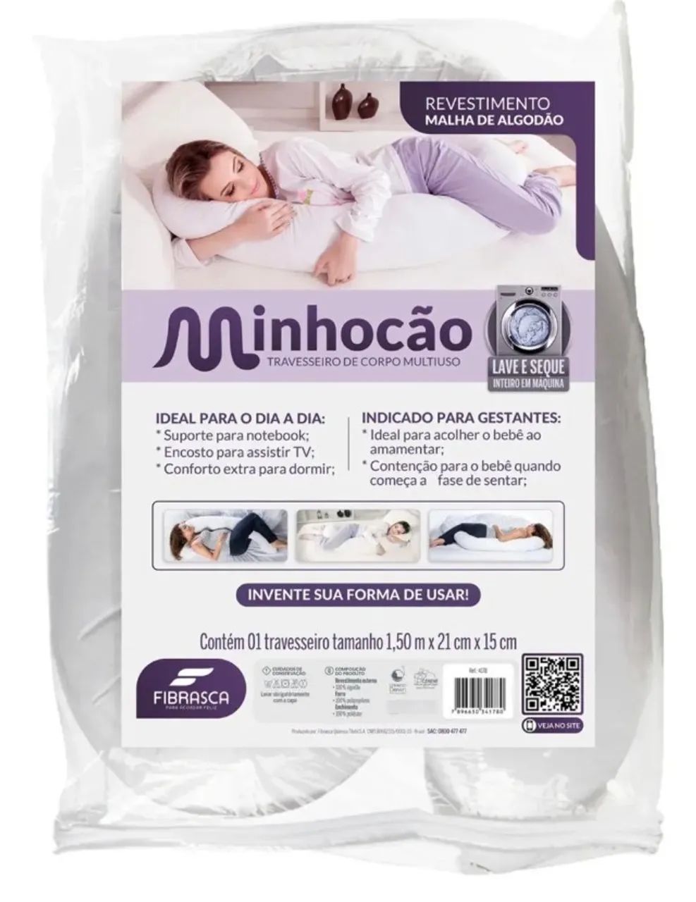Travesseiro Minhocão