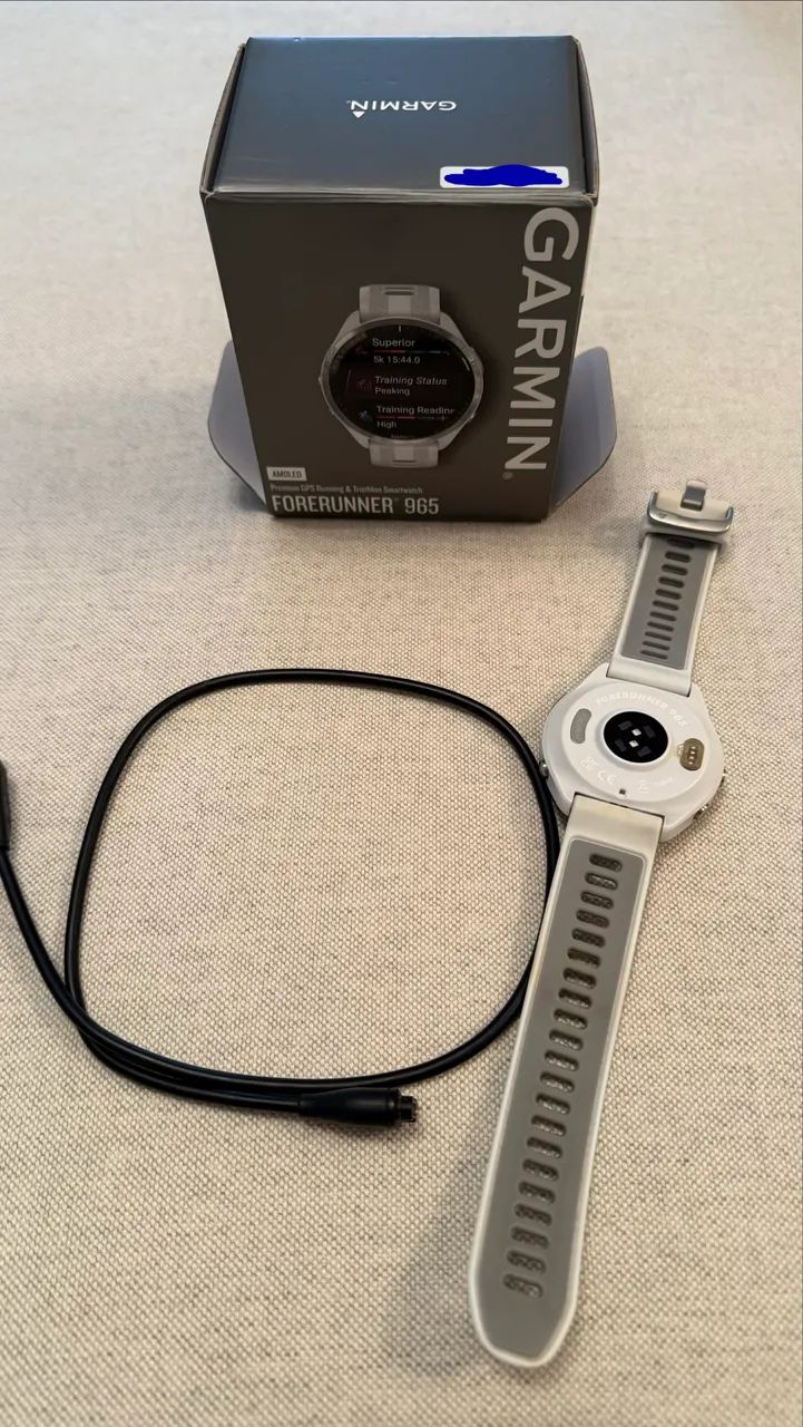 Garmin Forerunner 965 Original com Caixa e Acessórios - Pouco Uso - Foto 5