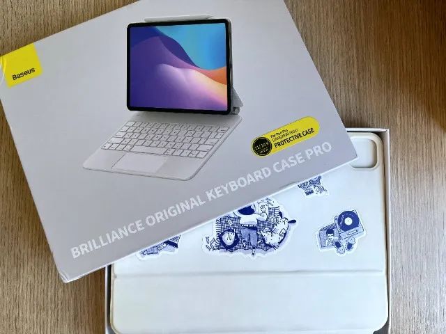 Teclado com Touchpad Baseus para Ipad Pro 11 Estilo Magic Keyboard Excelente!