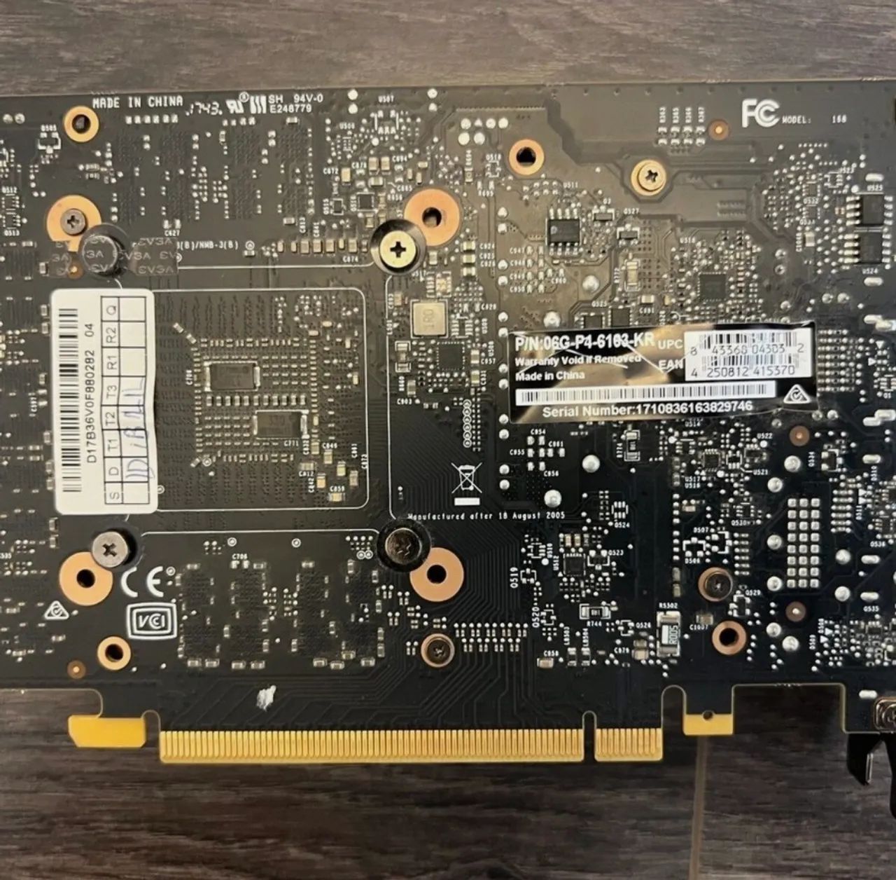 EVGA Gtx 1060 6gb
