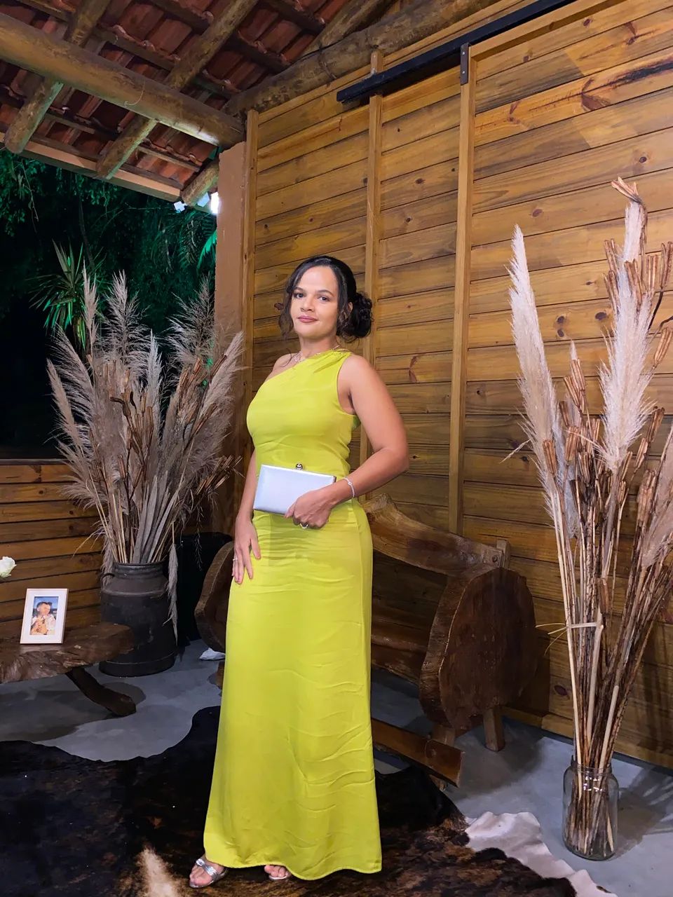 Vestido Shoulder - TAM 36 - Foto 3