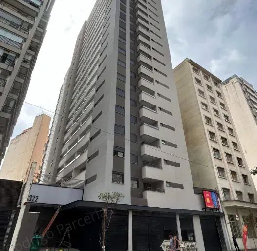 Studio pronto para morar a 400m do metrô no Centro de São Paulo