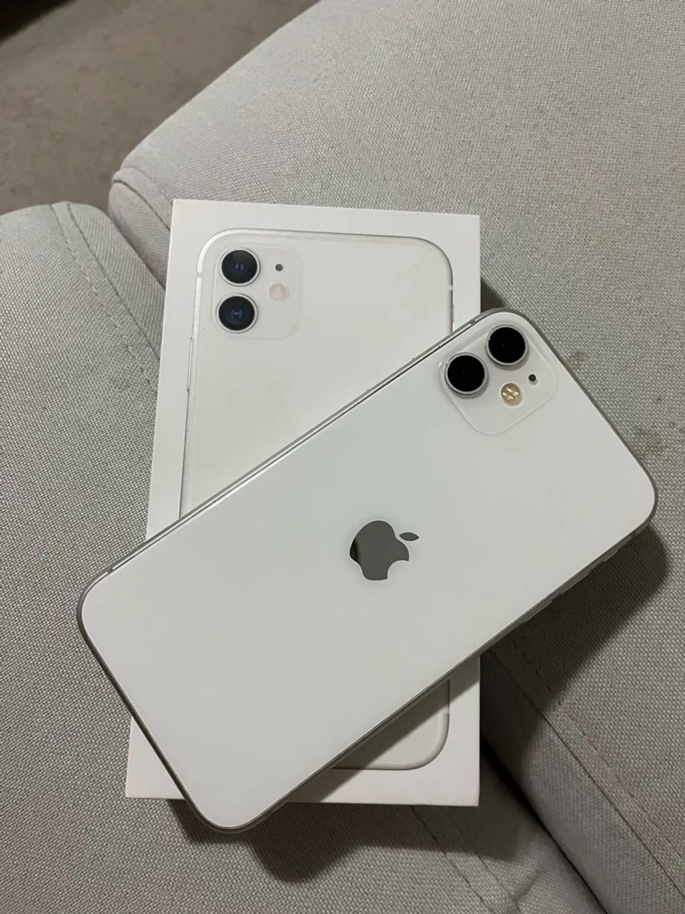 iPhone 11 Branco - Tela Quebrada - Oportunidade