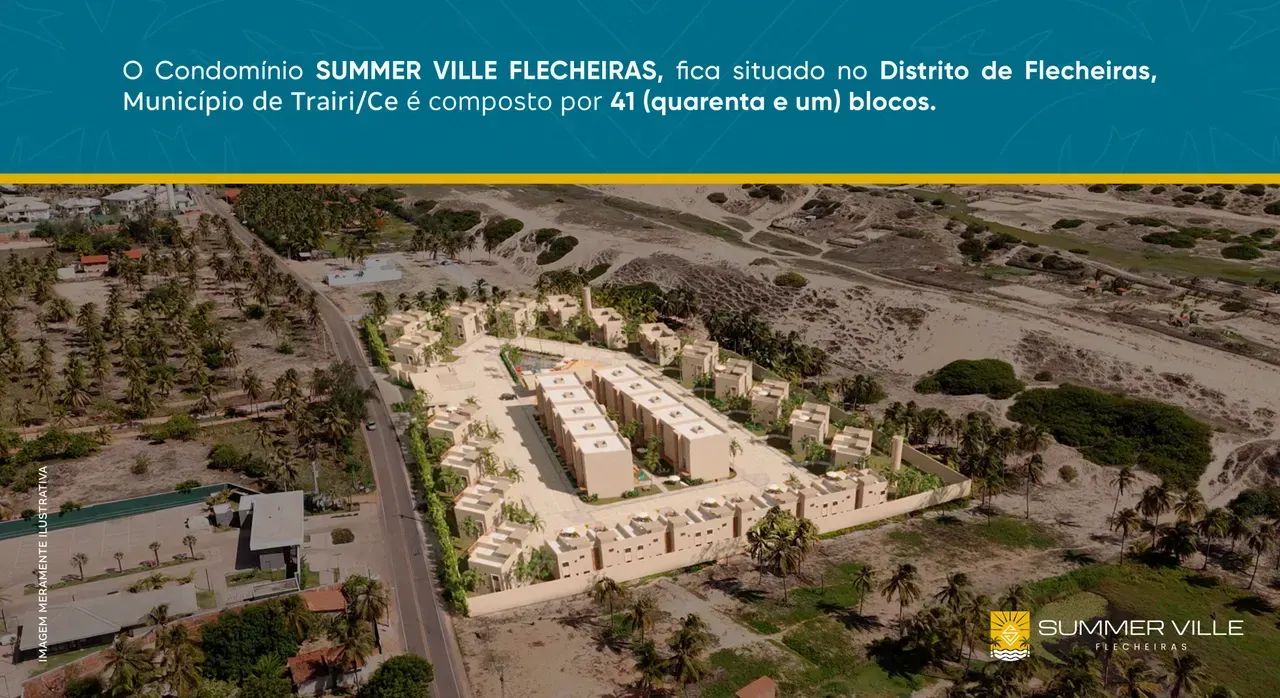 Imóvel para venda com 60 metros quadrados com 2 quartos em Flecheiras - Trairi - CE - Foto 2