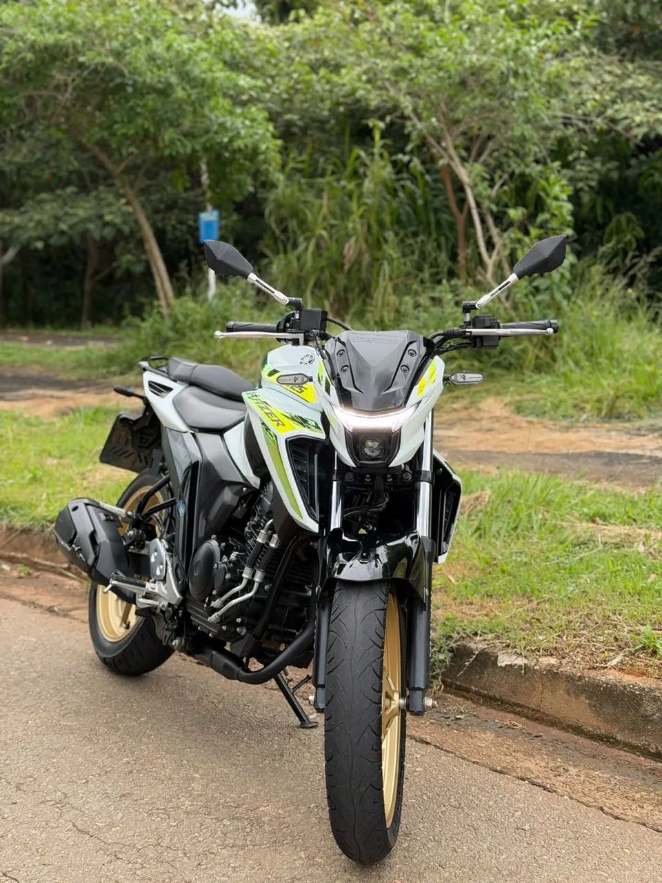 Fazer 250 branca  cartao até 21x  - Foto 5