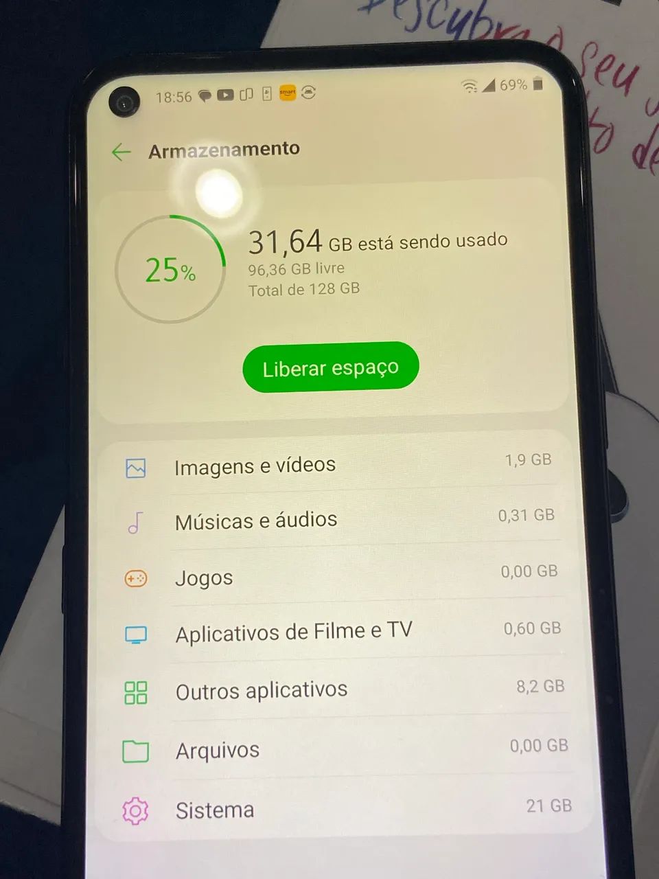  LG K61 em bom estado  - Foto 2