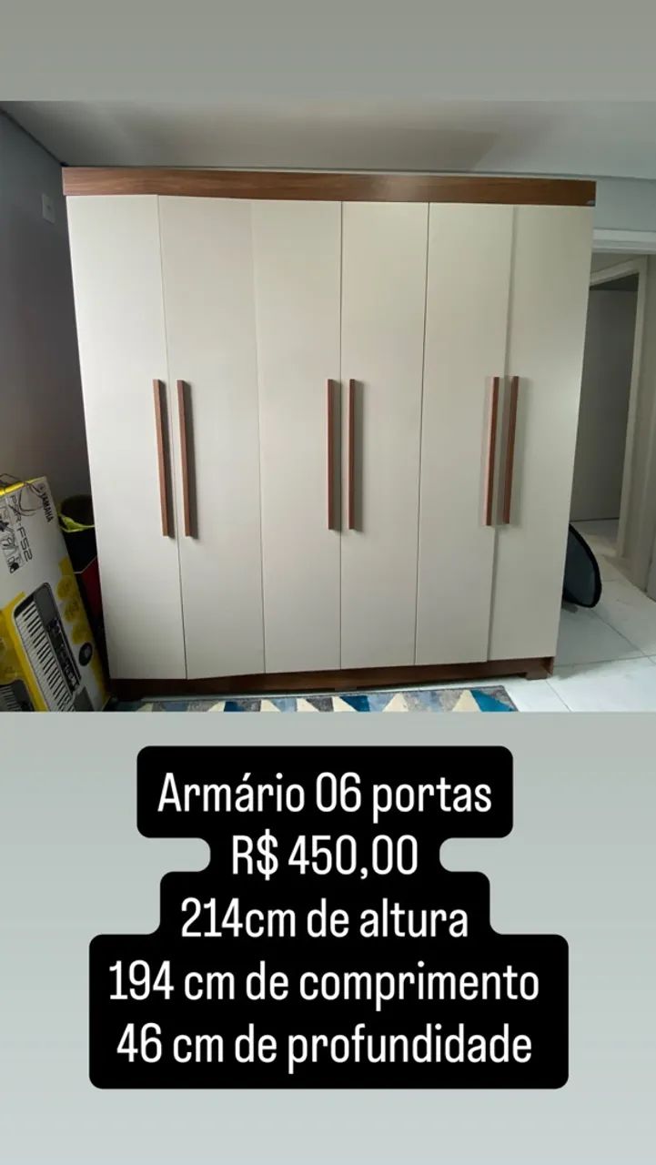 Armário 06 portas  - Foto 2