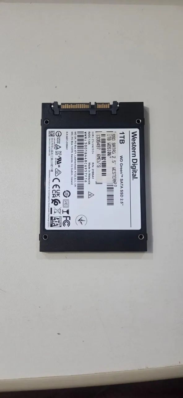 SSD 1TB WD Green SATA 2,5 1 TERA - Foto 2