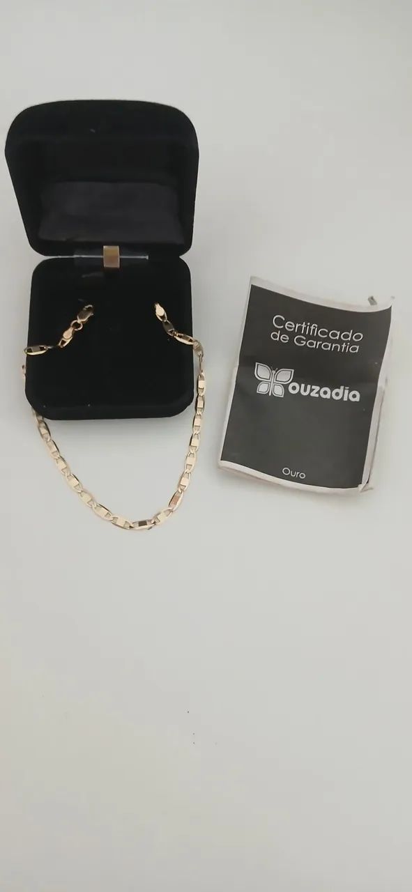 Pulseiro piastrine 18k