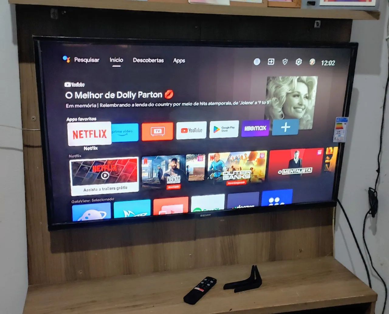Tv Semp Android smart comando de voz 